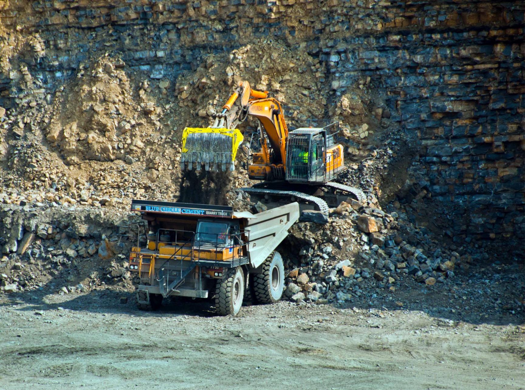 Łyżki XDR prace górnicze