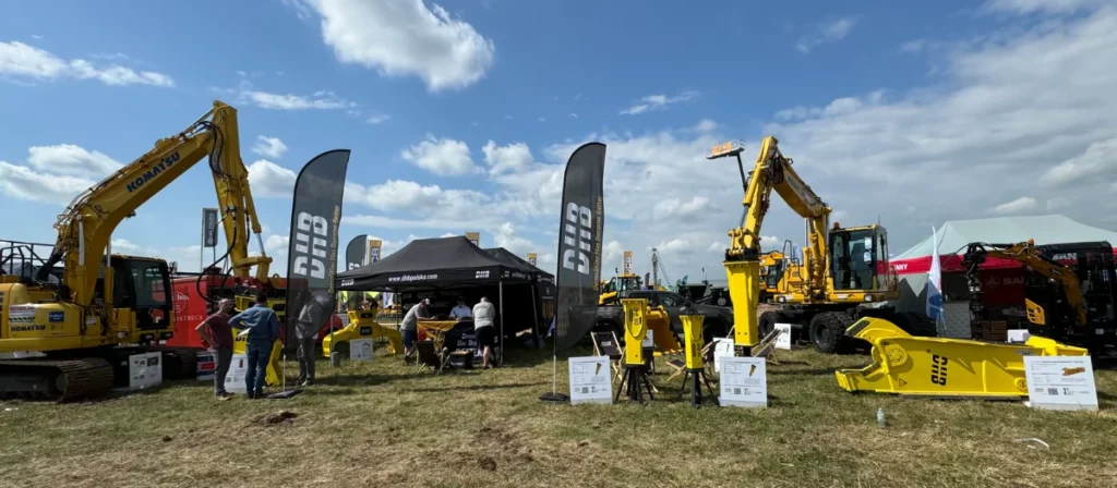 DHB na targach maszyn budowlanych eRobocze SHOW 2024
