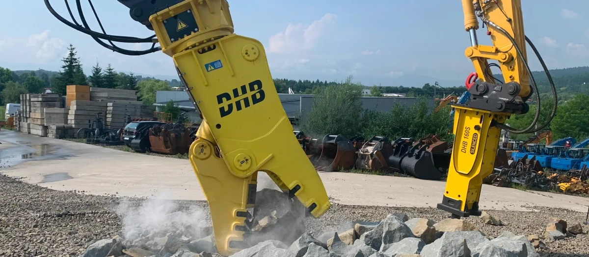 Rodzaje nożyc wyburzeniowych do koparek