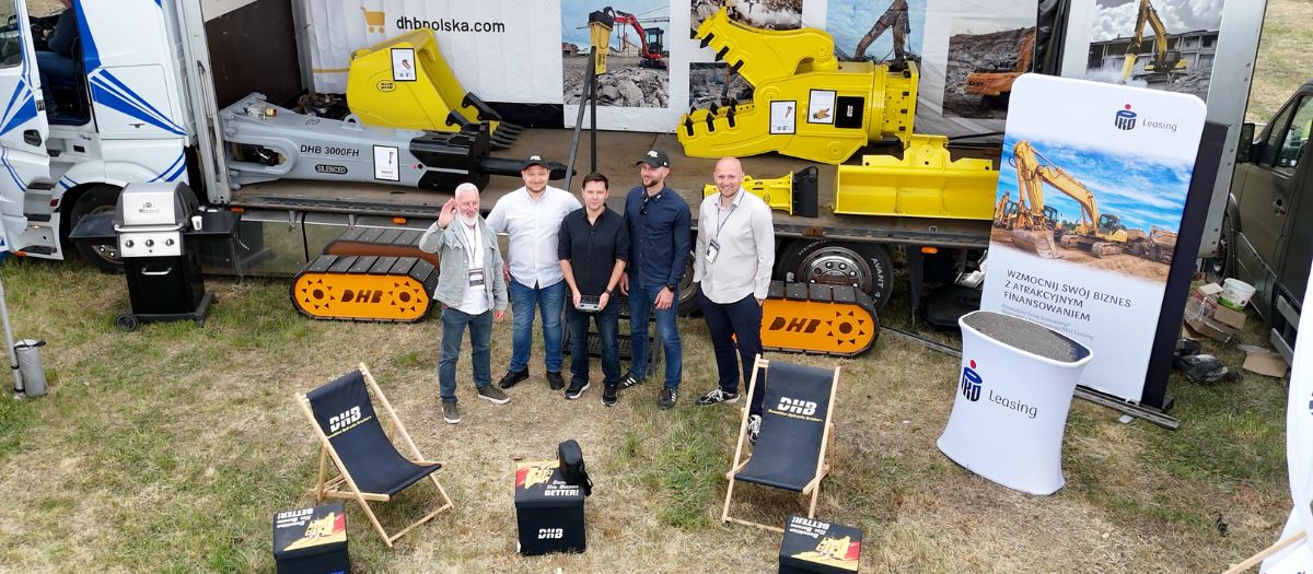Premiera na eRobocze SHOW 2026: Wydajne młoty hydrauliczne DHB FH Series